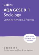 Portada de Aqa GCSE 9-1 Sociology All-In-One Complete Revision and Practice: Ideal for Home Learning, 2023 and 2024 Exams