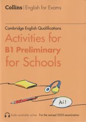 Portada de Cambridge English Qualifications - Activities for B1 Preliminary for School