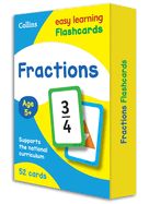 Portada de Collins Easy Learning Ks1 - Fractions Flashcards