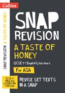 Portada de Taste of Honey Aqa GCSE 9-1 English Literature Text Guide: Ideal for Home Learning, 2022 and 2023 Exams