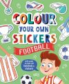COLOUR YOUR OWN STICKERS FOOTBALL (ING)