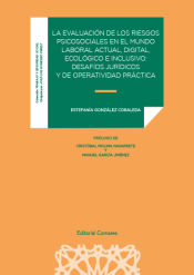 Portada de EVALUACION DE LOS RIESGOS PSICOSOCIALES EN EL MUNDO LABORAL ACTUAL, DIGITAL, ECO