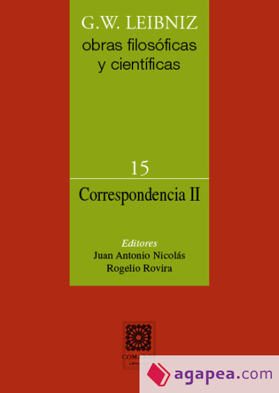 CORRESPONDENCIA II VOLUMEN 15