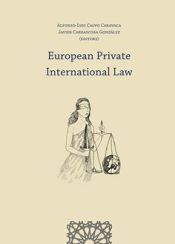 Portada de European private international law