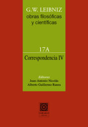 Portada de G.W. LEIBNIZ: OBRAS FILOSÓFICAS Y CIENTÍFICAS. CORRESPONDENCIA IV