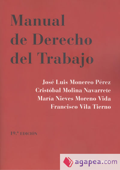 MANUAL DE DERECHO DEL TRABAJO (19 ED.)