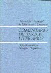 COMENTARIO DE TEXTOS LITERARIOS