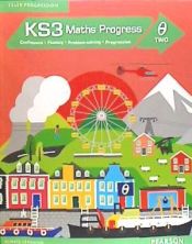 Portada de KS3 Maths Progress Student Book Theta 2