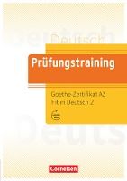 Portada de Prüfungstraining DaF A2 Goethe-Zertifikat A2 Fit in Deutsch 2