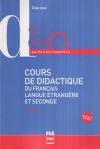 COURS DE DIDACTIQUE DU FRANCAIS LANGUE ETRANGERE ET SECONDE