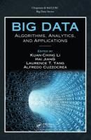 Portada de Big Data: Algorithms, Analytics, and Applications