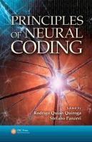 Portada de Principles of Neural Coding