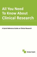 Portada de All You Need to Know about Clinical Research