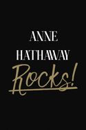 Portada de Anne Hathaway Rocks!: Anne Hathaway Diary Journal