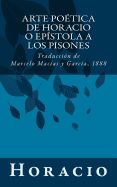 Portada de Arte Poetica de Horacio O Epistola a Los Pisones: Traduccion de Marcelo Macias y Garcia, 1888