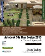 Portada de Autodesk 3ds Max Design 2015: A Tutorial Approach