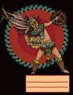 AZTEC WARRIOR COMPOSITION NOTEBOOK: MEXICAN INDIAN FIGHTER ICON COVER ...