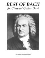 Portada de Best of Bach for Classical Guitar Duet