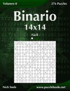 Portada de Binario 14x14 - Facil - Volumen 8 - 276 Puzzles