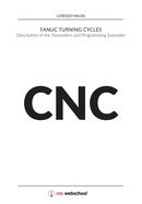 Portada de CNC Fanuc Turning Cycles: Description of the Parameters and Programming Examples