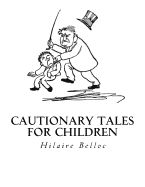 Portada de Cautionary Tales for Children