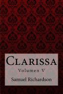 Portada de Clarissa Volumen V Samuel Richardson
