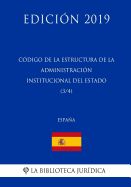 Portada de Código de la Estructura de la Administración Institucional del Estado (3-4) (España) (Edición 2019)