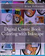 Portada de Digital Comic Book Coloring with Inkscape