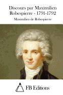 Portada de Discours Par Maximilien Robespierre - 1791-1792