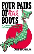 Portada de Four Pairs of Boots: A 3,200 Kilometre Hike the Length of Japan