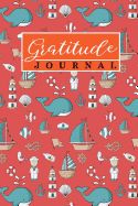 Portada de Gratitude Journal: Blank Gratitude Journal, Gratitude Journal For Men, Gratitude Book, Gratitude List, Cute Navy Cover