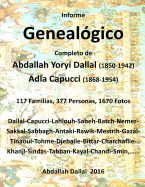 Adla Roca INFORME GENEALOGICO ADLA CAPUCCI ABDALLAH YORYI DALLAL: 117 FAMILIAS ...