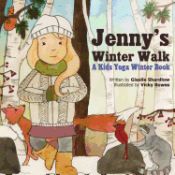 Portada de Jenny's Winter Walk: A Kids Yoga Winter Book