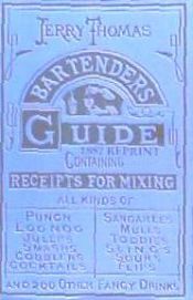 Portada de Jerry Thomas Bartenders Guide 1887 Reprint