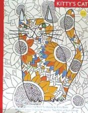 Portada de Kitty's Cat: Book One: Colouring Book for Adults. Portfolio of Twenty Patterned Paper Cats to Colour