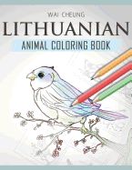 Portada de Lithuanian Animal Coloring Book