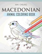 Portada de Macedonian Animal Coloring Book