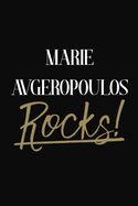 Portada de Marie Avgeropoulos Rocks!: Marie Avgeropoulos Diary Journal