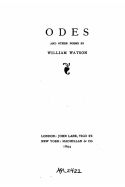 Portada de Odes and Other Poems
