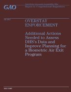 Portada de Overstay Enforcement: Additional Actions Needed to Assess Dhs's Data and Improve Planning for a Biometric Air Exit Program