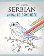 Portada de Serbian Animal Coloring Book