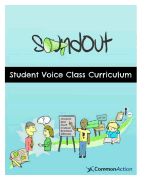 Portada de Soundout Student Voice Curriculum: Teaching Students to Change Schools