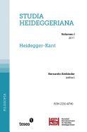 Portada de Studia Heideggeriana: Vol. 1 - Heidegger-Kant