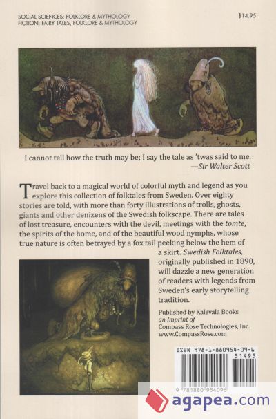 Swedish Fairy Tales: Legends of Trolls, Elves, Fairies and Giants