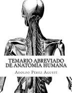 Portada de Temario Abreviado de Anatomia Humana