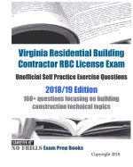 Virginia Residential Building Contractor Rbc License Exam Unofficial