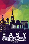 Portada de Will Smith Easy Crossword Puzzles -Weekend Getaway ( Volume 9)