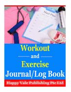 Portada de Workout and Exercise Journal/ Log Book