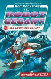 Portada de C-RR.4 Roc Rocafort i el robot gegant vs. els cibermicos de Mart