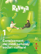 Portada de Coneixement del Medi Natural, Social i Cultural. 1 Primària. Revola. Illes Balears